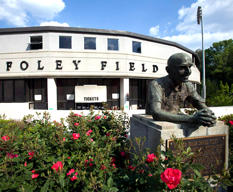Foley Field near our UGA Hotel