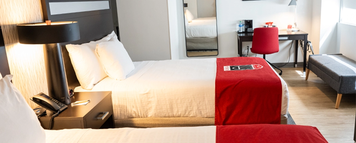 Select Room | Two Double Beds at the UGA Hotel in Athens, GA